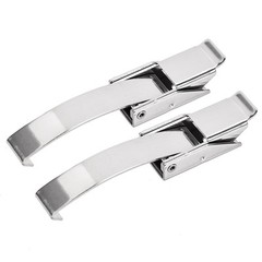 2Pcs 3.92-inch 304 Stainless Steel Draw Toggle Latch with Spring-steel Hook