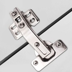 2 pcs 135 Degree Corner Cabinet Door Hinges for Bifold Cabinet Door Hinges Ki…
