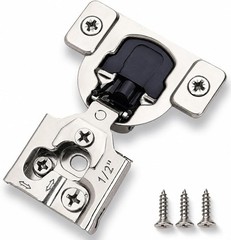 Concealed Hidden Hinges – Slow Self-Closing, Stainless Steel