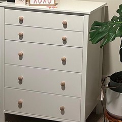 Wooden Cabinet Knobs Unfinished Wood Knobs 3″ Dia., 1″ Height, with Screws)