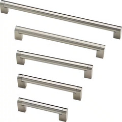 Stratford 5-1/16 In. (128 Mm) Modern Cabinet Drawer Bar Pull in Stainless Steel