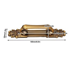 2Pcs/Set European Style Door Handle, Antique Wardrobe Handles Metal Sliding