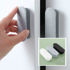 2 Self-Adhesive Cabinet Handles Kitchen Cupboard Drawer Door Wardrobe Pull Knobs