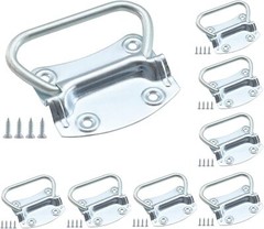 HOME MASTER HARDWARE 3-1/2 inch Pull Ring Handle Toolbox Zinc Plated Finish