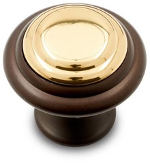 RK International CK 9214 Stepped Ring 1-1/4″ Round Solid Brass – Oil Rubbed /