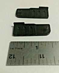 Glass Door Pivot Hinges – Satin Black – 2 Pair – Lot# 1021