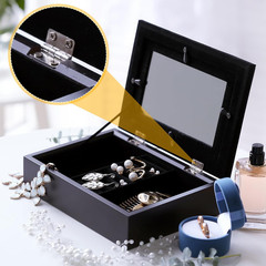 Mini Brass Hinges for Jewelry Boxes, Craft, 8x10mm, Gold Silver, DIY Small