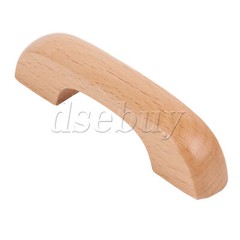 Wood Furniture Pull Closet Drawer Knob 2.52inch Hole Spacing for Door Window