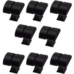 8 Liberty Hardware 1-1/8″ Warm Industrial Square Knob Flat Black (Total 2 Packs)
