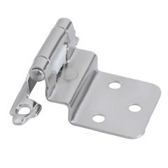 Kitchen Cabinet Hinges 3/8″ Inset Self Closing Face Mount Cupboard Door Hinges
