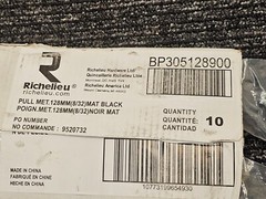 (QTY 10) Richelieu BP305128900 Hardware Washington Contemporary Steel Pull