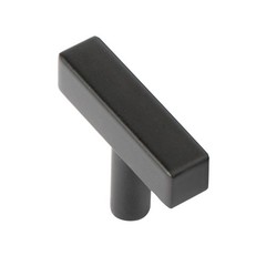 Square Modern Cabinet Handles Pulls Kitchen Drawer Stainless Steel Matte Black