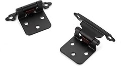 Ravinte 60 Pack 30 Pairs 1/2 inch Overlay Self Close Hinges for Kitchen Cabinet