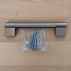 10-Pack Richelieu Stainless Steel 5 9/16” Cabinet Pulls Handles Brushed Nickel