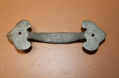 Classic Cast Iron Pull Handle – Raw Metal, 6 7/8 inch, HW-14
