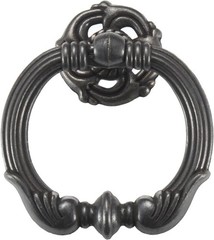 2 Packs Ring pulls,2.6 inch Antique Drawer pulls,Ring Cabinet Cupboard