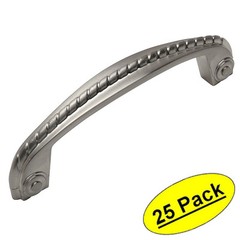*25 Pack* Cosmas Cabinet Hardware Satin Nickel Rope Handle Pulls #9230SN