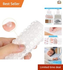 200PCS Cabinet Bumpers – Clear Pads for Sound Dampening & Anti-Scratch