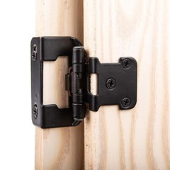1/2″ Overlay Semi Partial Wrap Kitchen Cabinet Cupboard Hinges Self Closing Lot