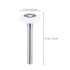 4pcs Ultra Quiet Garage Door Wheels, Heavy Duty with 6200-Zz Stem | Quiet &