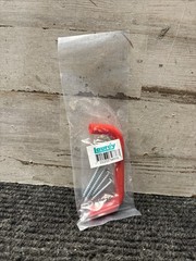 Box of 22 Laurey 34838 3 Inch – 76mm Plastic Wire Cabinet Hardware Pull – Red