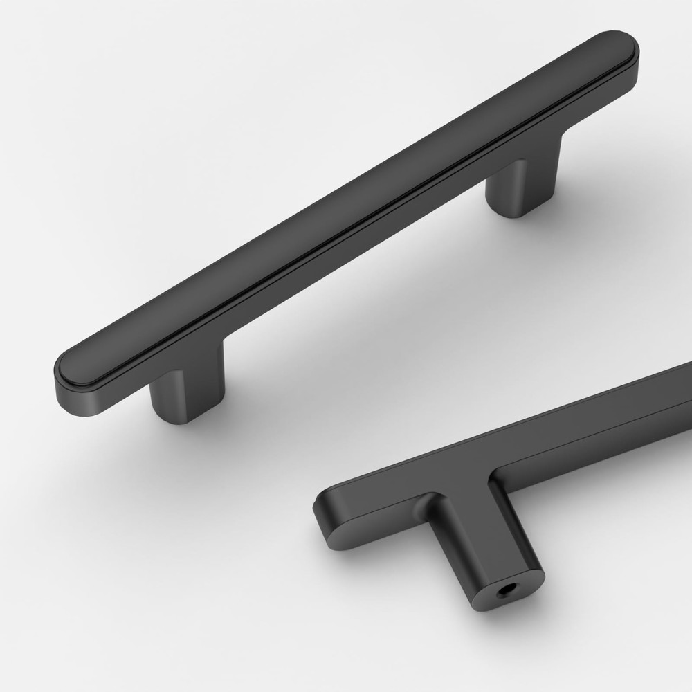 10 Pack 3 Inch76mm Matte Black Cabinet Pulls Black Cabinet Handles Kitchen Ca