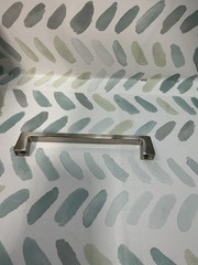 Bar Pull Kitchen Cabinet Handles, 6.25”(160mm), Chrome, 6 Pack With Screws
