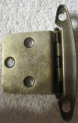 10 lot Kitchen Cabinet Hinges Cupboard Door Hinge,new brass color steel