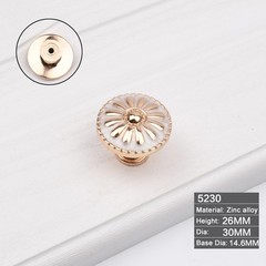 Retro Furniture Grips Zinc alloy Door Pull Cabinet Handles Kitchen Drawer Knobs