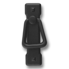 50 Pack Drop Pull Matte Black, 2-7/32″ CC, 13/16″ projection (No Screws)