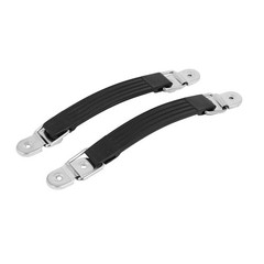 Furniture Suitcase Box Case Plastic Pull Handles Black 185mm Length 2pack