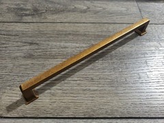 10pk Antique Brass Cabinet Pulls, 8-3/4 Inch(224mm) Hole Centers Cabinet Handles