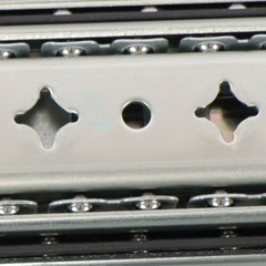 40″ Locking Drawer Slides 250lb Heavy Duty Ball Bearing Full Extension With Lock