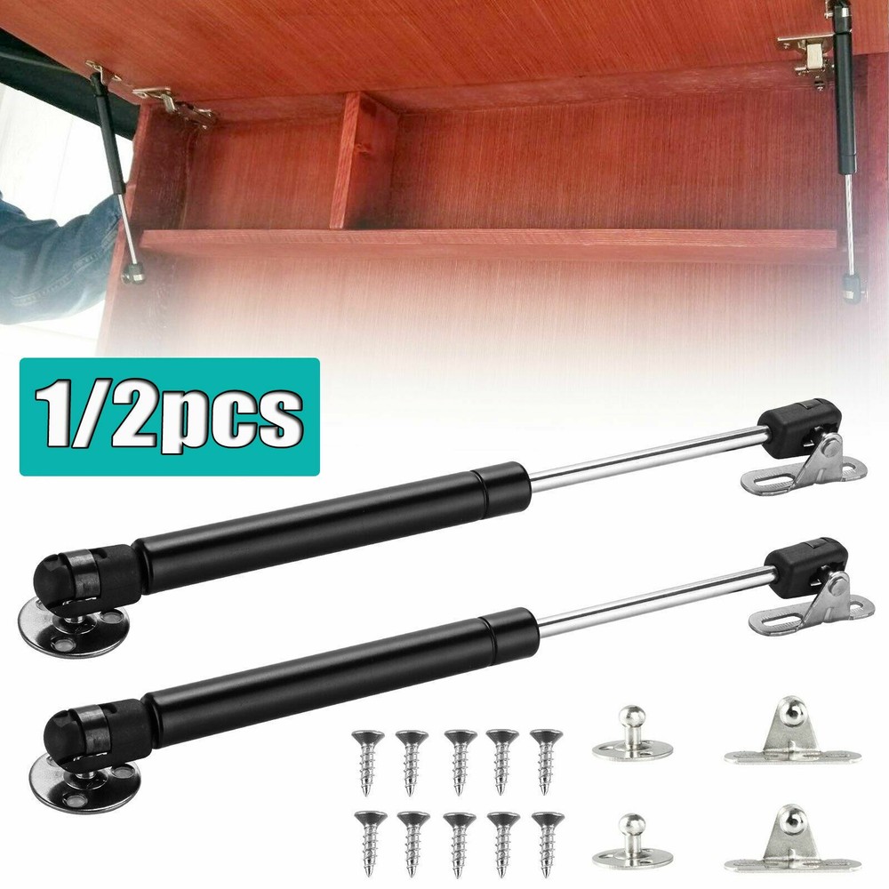 1/2 PACK Door Hinge Gas Spring Strut Prop Shock Lift Kitchen Cabinet Hydraulic