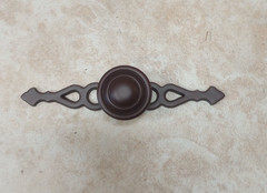 Furniture Hardware Cabinet Door Dresser Drawer Knob with Backplate ORB