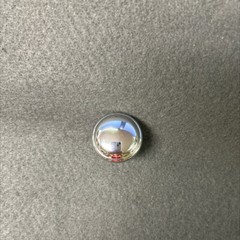 (100-Pack) 1-1/8″ Avante Button Knob Chrome Plated