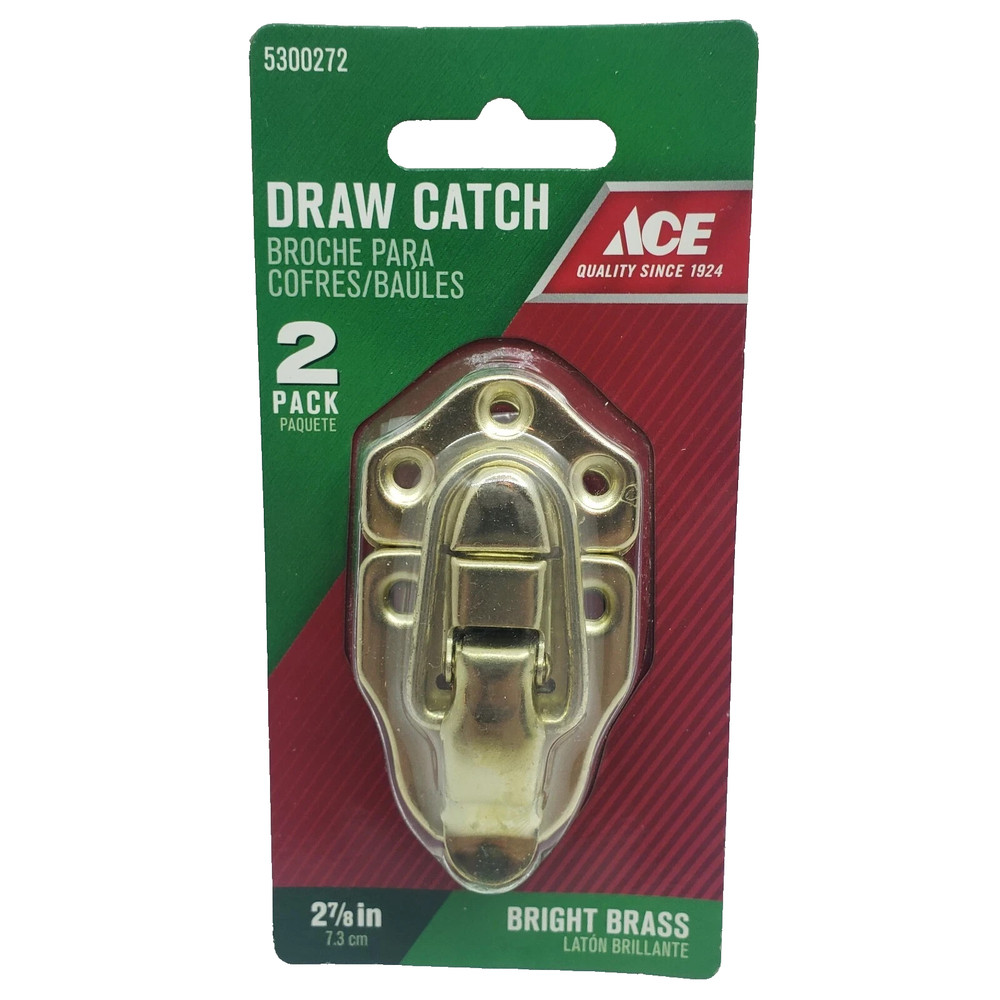 ACE Draw Catch 2 Pack Bright Brass 2-7/8″ #5300272