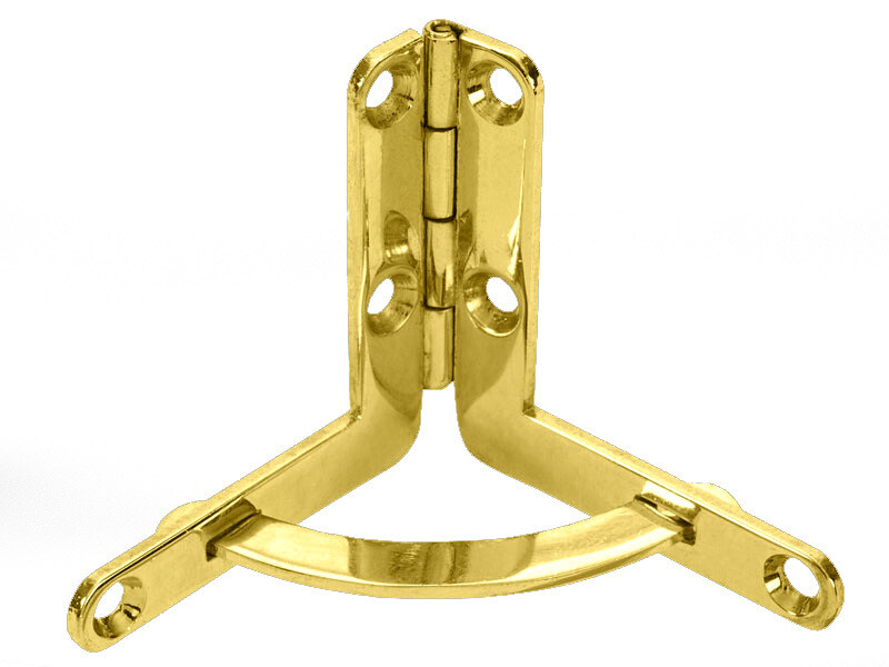 Large Solid Brass Quadrant Hinge For Humidor (2 pcs.) “FREE SHIPPING”