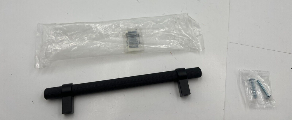 QTY 2 Berenson Radial Reign Matte Black Pull 160mm 6-5/16in 5039-4055-P Aluminum