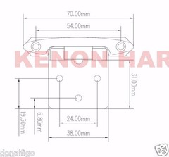 Lot of 25 Pairs (50pcs) Self Closing OVERLAY Flush Cabinet Hinges – Satin Nickel