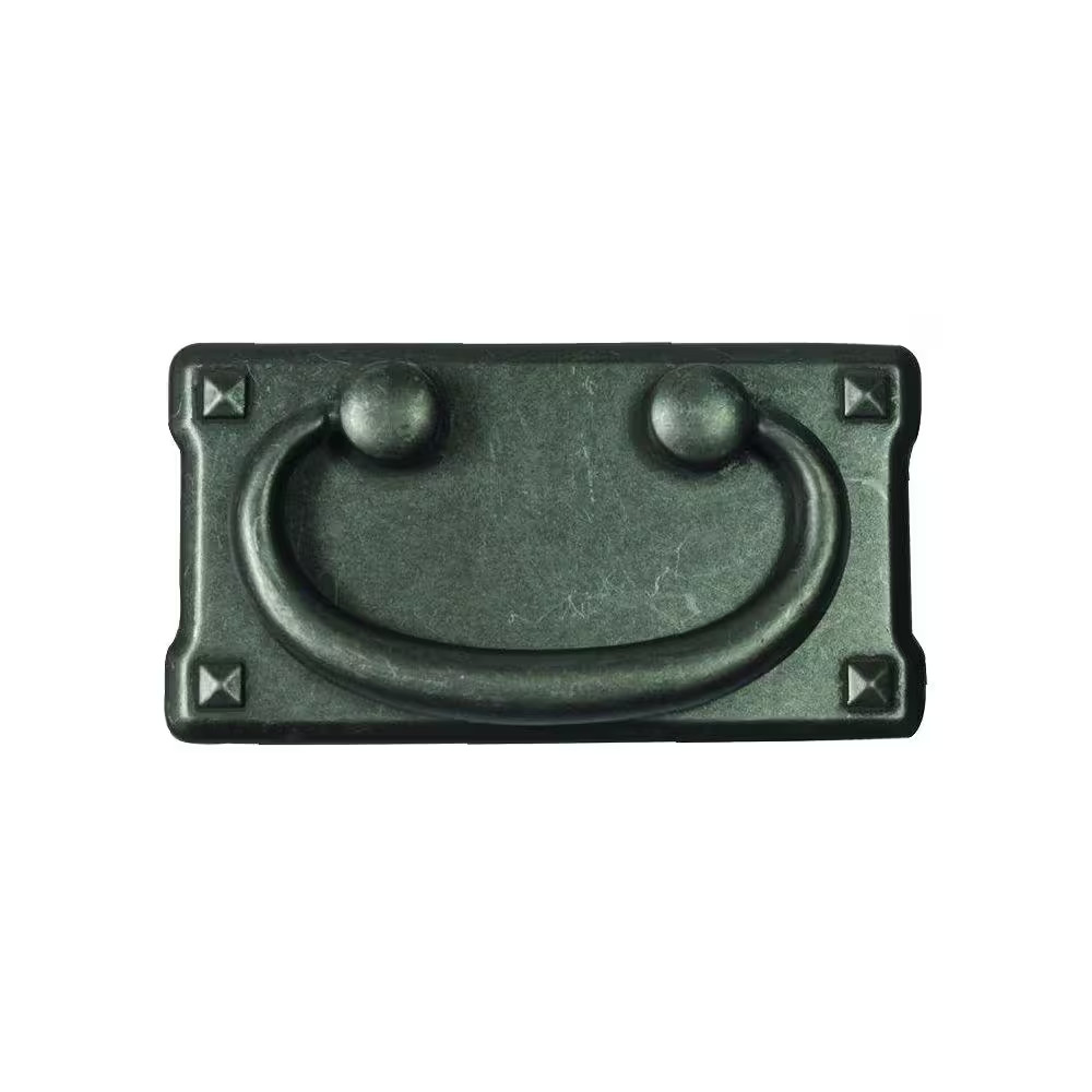 Old Mission 1-1/2 In. Black Mist Antique Furniture Bail Pull