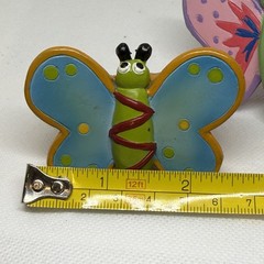Colorful Butterfly/Caterpillar Drawer Knobs Set of 2 Kids Furniture Cabinet Pull