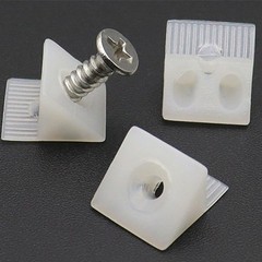 50 Pack Drawer Wedges with Screws – Furniture Chest Drawer Bottom Repair Fixi…