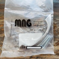 MNG Striped Pull, 12621 3″ Satin Chrome Lot of 3 #12621 – 1 opened, 2 sealed
