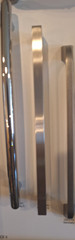 Top Knobs TK164BSN Square Bar 14″ C-C Appliance Door Pull Satin Nickel Display
