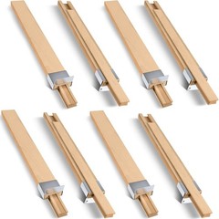 Wooden Drawer Slides Bottom Mount Center Guide Track for Dresser Replacement