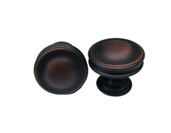 Cabinet Knob Oil Rubbed Bronze Round Transitional Decorative Kitchen Drawer Pull