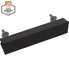 Inclination Adjusta-Pull Adjustable 1 to 4 In. (25-102 Mm) Modern Matte Black Ca