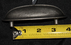 Lot of 4 Top Knobs M364 Somerset Cup Pull 3″ (c-c) in Antique Pewter NEW