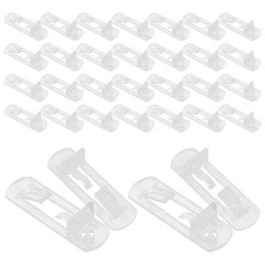 80Pcs Transparent Plastic Shelf Support Pegs for Home Use Durable and Reusable
